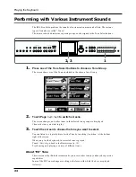 Предварительный просмотр 24 страницы Roland KF-90 Owner'S Manual