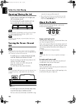 Preview for 16 page of Roland KR-105 Owner'S Manual