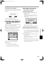 Preview for 101 page of Roland KR-105 Owner'S Manual