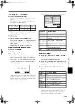 Preview for 119 page of Roland KR-105 Owner'S Manual