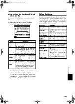 Preview for 135 page of Roland KR-105 Owner'S Manual