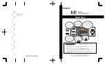 Roland KR-107 Quick Start Manual предпросмотр