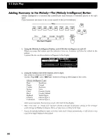 Preview for 44 page of Roland KR-1070 Owner'S Manual