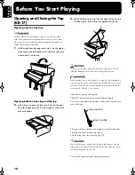 Предварительный просмотр 18 страницы Roland KR-15 Owner'S Manual