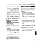 Preview for 111 page of Roland KR-277 Owner'S Manual