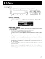 Предварительный просмотр 27 страницы Roland KR-770 Owner'S Manual