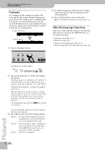 Предварительный просмотр 40 страницы Roland KR111 Owner'S Manual