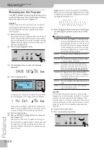 Preview for 52 page of Roland KR111 Owner'S Manual