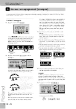 Preview for 136 page of Roland KR111 Owner'S Manual