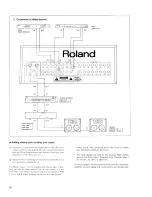 Предварительный просмотр 10 страницы Roland M-160 Owner'S Manual