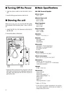 Предварительный просмотр 6 страницы Roland MA 100 Owner'S Manual