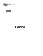 Предварительный просмотр 6 страницы Roland MDS-8SL Owner'S Manual