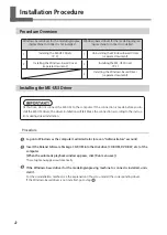 Preview for 4 page of Roland ME-US3 Installation And Connection Manual