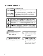 Preview for 4 page of Roland Metaza MPX-50 User Manual