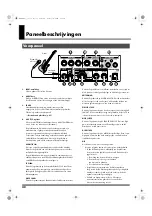 Preview for 42 page of Roland Micro Cube Bass RX Owner'S Manual