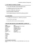 Preview for 6 page of Roland MICRO CUBE BASS-RX Training Manual