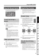 Preview for 11 page of Roland MICRO CUBE GX Owner'S Manual