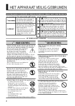 Preview for 76 page of Roland MICRO CUBE GX Owner'S Manual