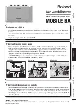 Preview for 51 page of Roland Mobile BA Owner'S Manual