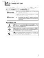 Предварительный просмотр 7 страницы Roland Modela MDX-40 Setup & Maintenance Manual