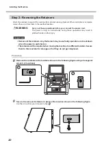 Preview for 22 page of Roland MODELA MDX-50 Setup Manual