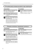 Preview for 8 page of Roland MODELA Pro II ZCL-540 User Manual