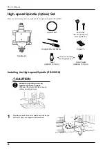 Preview for 34 page of Roland MODELA Pro MDX-500 User Manual