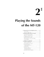 Preview for 35 page of Roland MT 120 Owner'S Manual