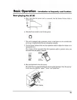 Preview for 13 page of Roland Music Atelier AT-30 Owner'S Manual