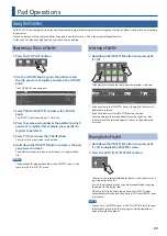 Предварительный просмотр 25 страницы Roland P-20HD Reference Manual