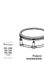 Preview for 1 page of Roland pd-108 Owner'S Manual