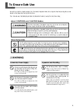 Preview for 3 page of Roland Picza LPX-1200 User Manual