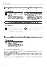 Preview for 6 page of Roland PICZA LPX-60 User Manual