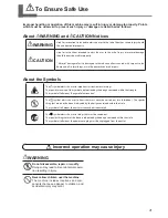 Preview for 5 page of Roland Picza LPX-600 User Manual