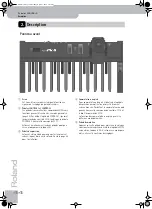 Предварительный просмотр 44 страницы Roland PK-9 Owner'S Manual