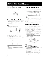 Preview for 8 page of Roland pt-3100 Owner'S Manual