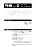 Preview for 9 page of Roland R-8 MK II Owner'S Manual