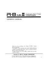 Preview for 17 page of Roland R-8 MK II Owner'S Manual