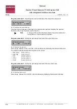 Preview for 112 page of Roland R1000 series E20 Manual