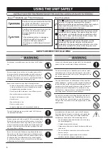 Предварительный просмотр 4 страницы Roland RD-300NX Owner'S Manual