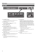 Предварительный просмотр 12 страницы Roland RD-300NX Owner'S Manual