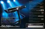 Предварительный просмотр 2 страницы Roland RD-700NX Brochure & Specs