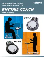 Preview for 1 page of Roland RHYTHM COACH RMP-3 Specifications