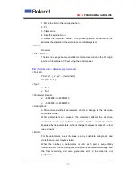 Preview for 17 page of Roland RML-1 Programming Manuallines