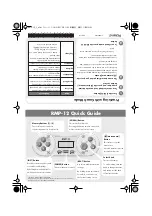 Roland RMP-12 Quick Manual preview