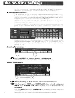 Preview for 46 page of Roland RODGERS W-50 Owner'S Manual