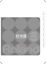 Roland RP301R Owner'S Manual preview