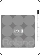 Предварительный просмотр 3 страницы Roland RP301R Owner'S Manual