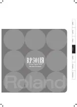 Предварительный просмотр 123 страницы Roland RP301R Owner'S Manual