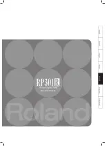 Предварительный просмотр 163 страницы Roland RP301R Owner'S Manual